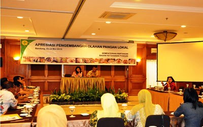 Apresiasi Pengembangan Olahan Pangan Lokal dari 16 Provinsi